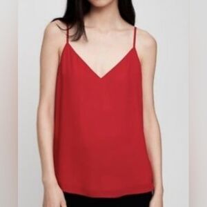Babaton Red Sleeveless Blouse